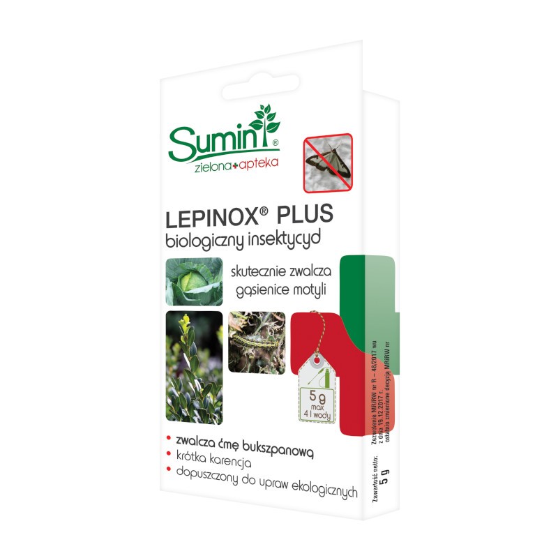 Lepinox Plus na ćmę bukszpanową